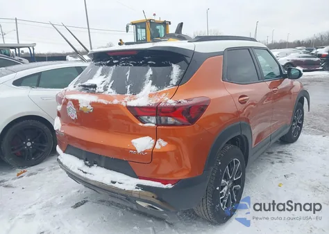 2022 Chevrolet Trailblazer Awd Activ z USA, uszkodzony, nr VIN KL79MSSL7NB013318